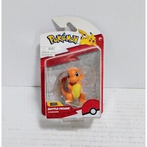 2021 JAZWARES POKEMON BATTLE READY PIKACHU BATTLE FIGURE NOC NEW ON CARD